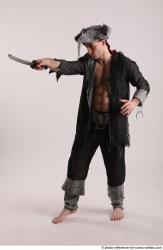JACK DEAD PIRATE STANDING POSE WITH SWORD